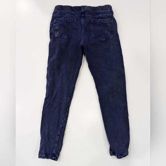 Tucker + Tate Dark Wash Jean Denim Leggings Jeggings Distressed Girls Size 5 5T - Picture 3 of 7